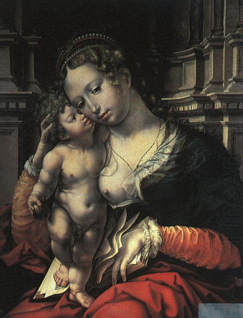 The Virgin and Child, Jan Gossaert Mabuse